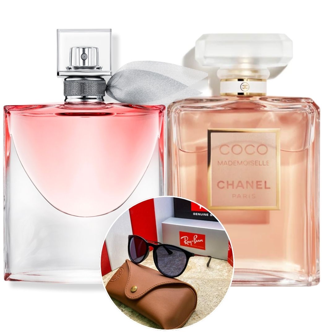 KIT PERFUMES  RAYBAN