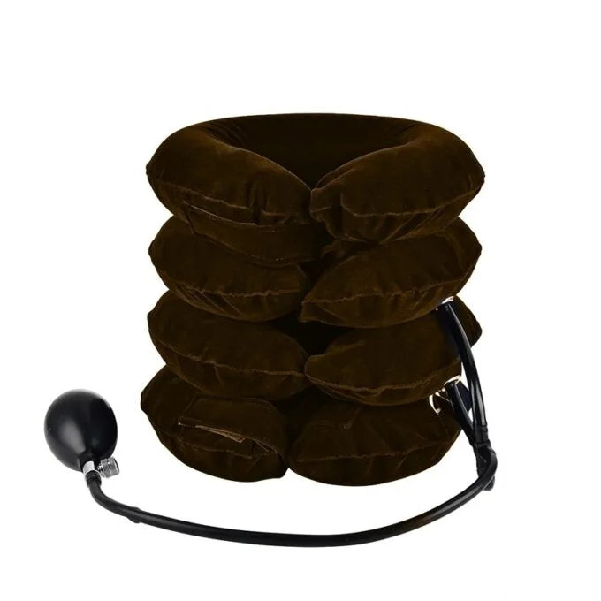 Soporte inflable para cuello almohada ce