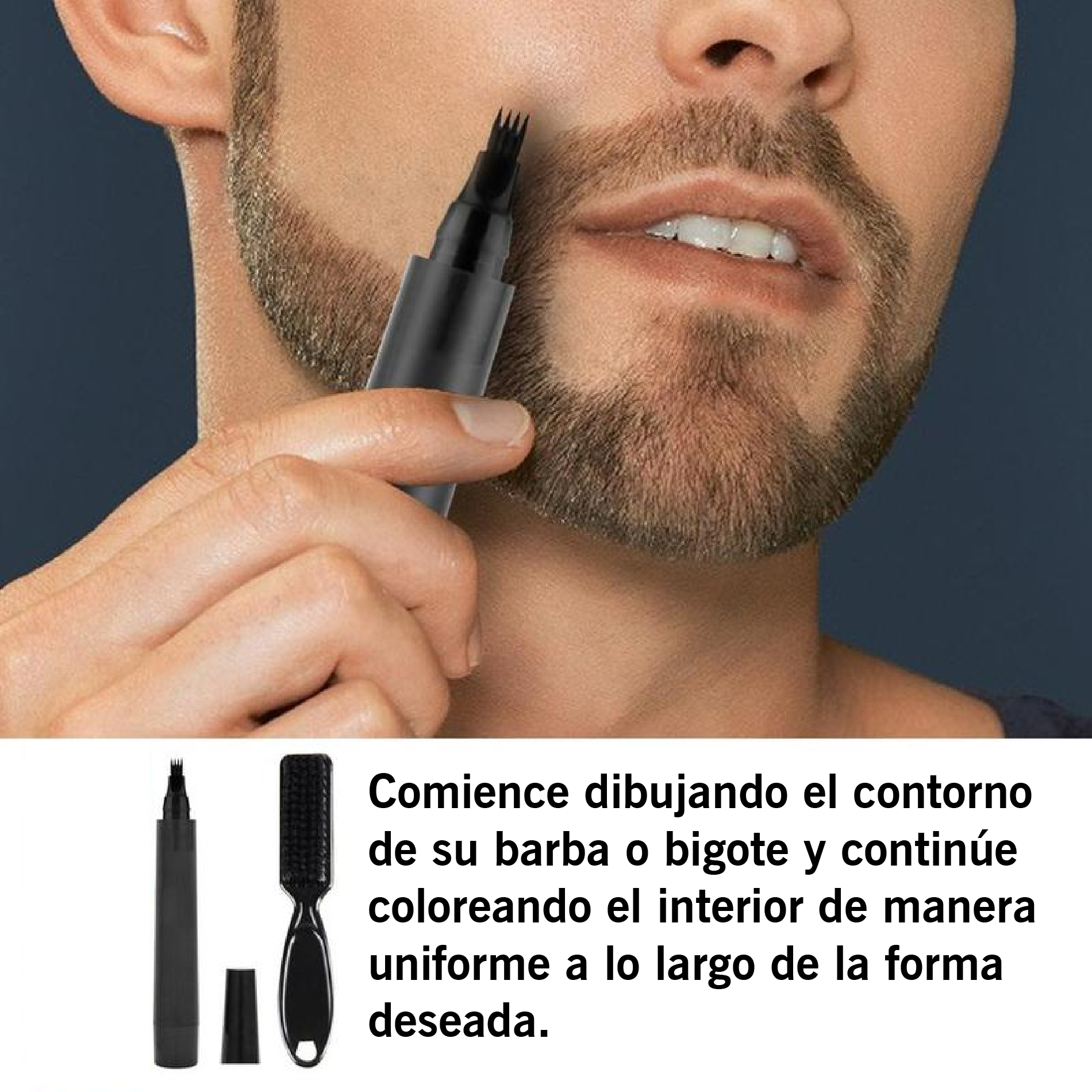 Lapiz Delideador Barba pro 3D