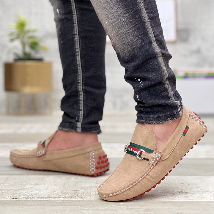 MOCASIN GUCCI CASUAL CABALLERO GAMUSA