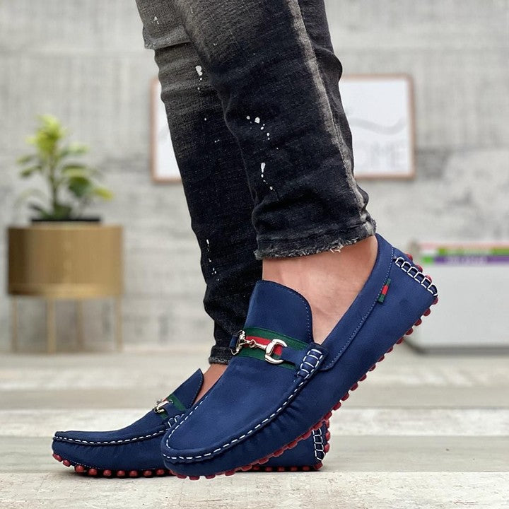 MOCASIN GUCCI CASUAL CABALLERO GAMUSA
