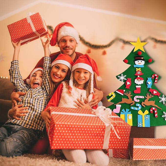 Arbol de Navidad en Fieltro