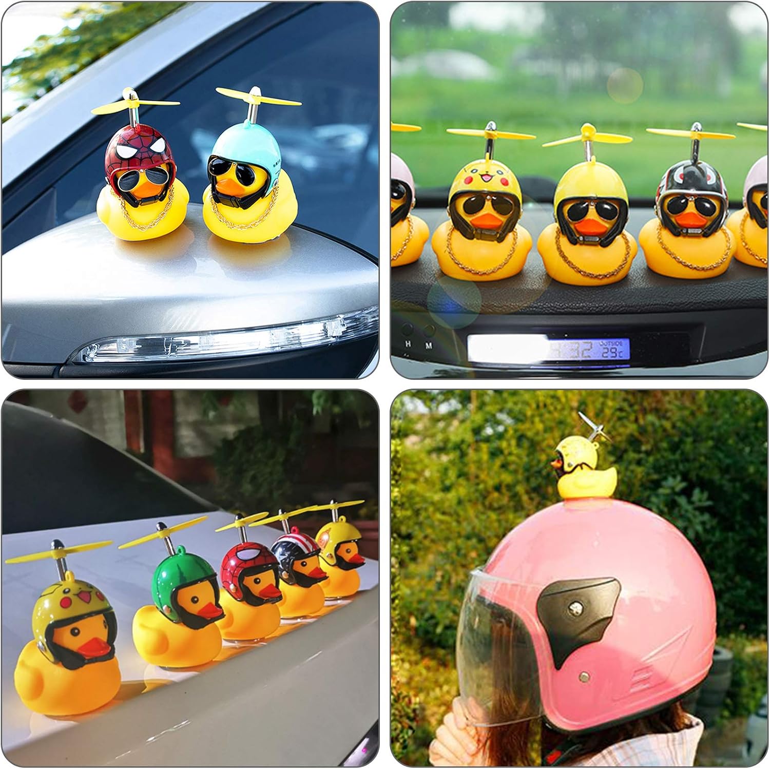 PATOS  LUCES DECORACIÓN VEHICULO