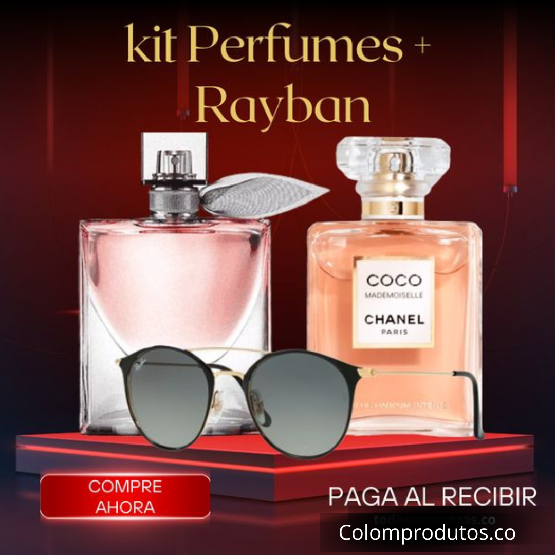 KIT PERFUMES  RAYBAN